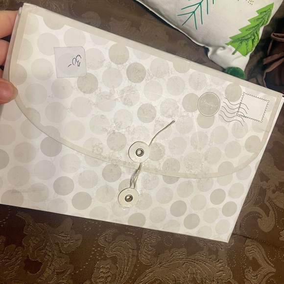 B. Boutique by Evergreen 2 piece black and white set (9-12 mo.) - Picture 4 of 5